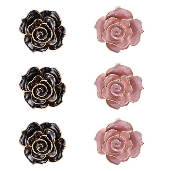 

flowers napkin rings,el tableware table set jewelry,creative buckle,european-style high-end ring 6 pcs rings