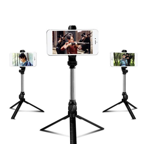 

pography handheld tripod selfie stick wireless control shutter folding self timer rod monopods