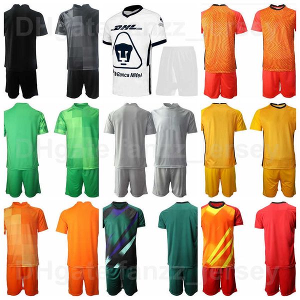 

club unam goalkeeper gk 20 julio gonzalez soccer jersey universidad nacional set 1 alfredo talavera goalie team color sport men football shi, Black