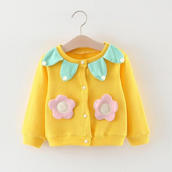 

pullover baby cardigan children clothing girls knitted sweater kid spring clothes autumn coat cotton, Blue
