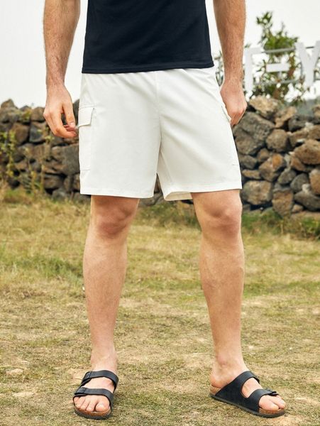 

men flap pocket shorts c9ko#, Black