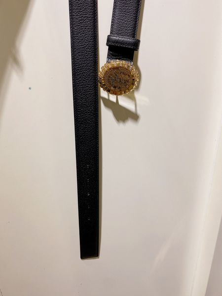 

male and female designers belt with vacuum plating bright surface rotation pure copper sided available leather fashion classic luxury leisur, Black;brown