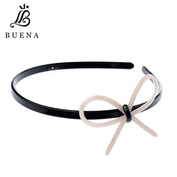 

classy hairband bow tie girls hair bands prom accessories acetate elastic band1