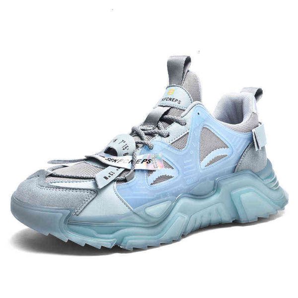 

tiktok live men's shoes, old man's autumn night fashion casual sports tide shoes.