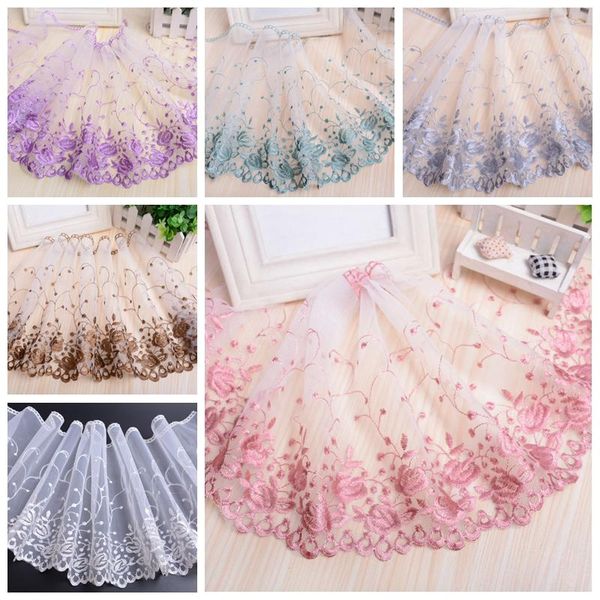 

other home decor 14yards handmade diy clothing accessories floral embroidery lace fabric width 25cm curtains sofa trim decoration