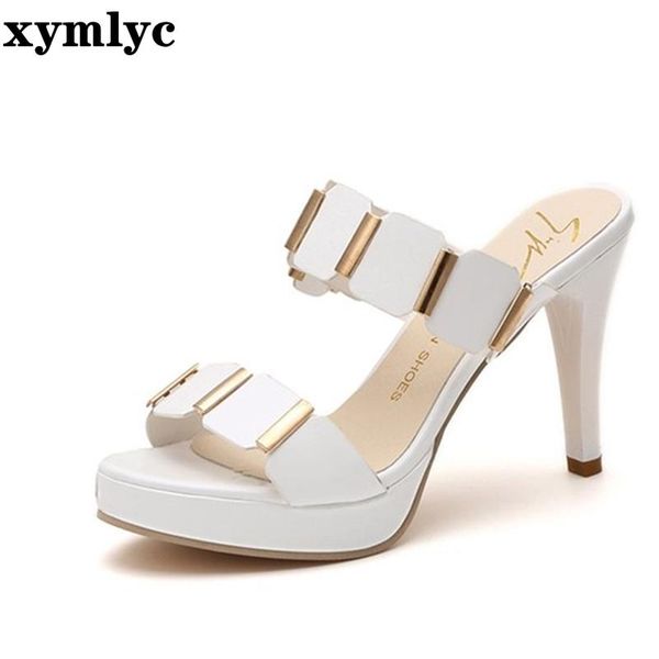 

dress shoes waterproof platform women's sandals fashion high heel stiletto women wild comfortable, Black