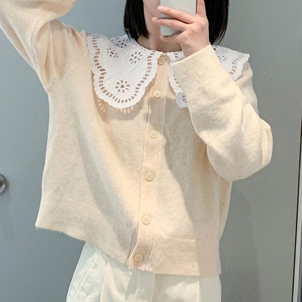 

women's knits & tees ka06832 fashion sweaters 2021 runway luxury european design party style clothing, White