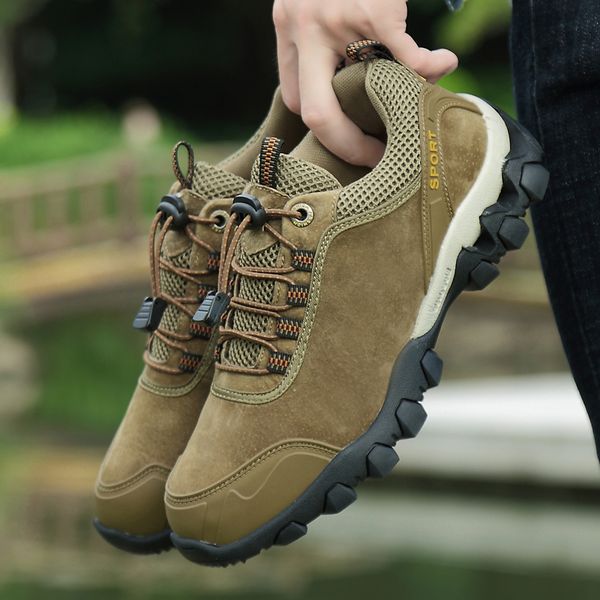 

mens breathable casual shoes autumn and winter new outdoorcomfortable wear-resistant hiking mens shoes non-slipzapatos hombre