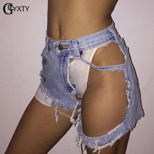 

short feminino nigh club holow out holes denim shorts women summer streetwear ripped high waist jean zl135 women's, White;black