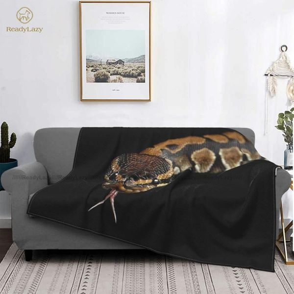 

serpent blanket fleece winter soft fashion furry bedspread blankets