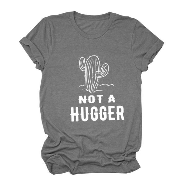 

women summer t-shirt cactus letter printe casual o-neck short sleeve t shirts lady cottom vintage cowboy culture loose tees women's, White