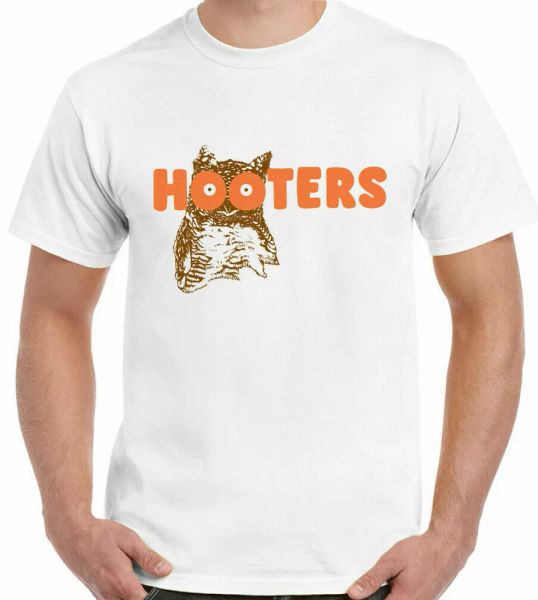 

hooters t-shirt, mens funny stag do hen doo owl bachelor tee boobs, White;black