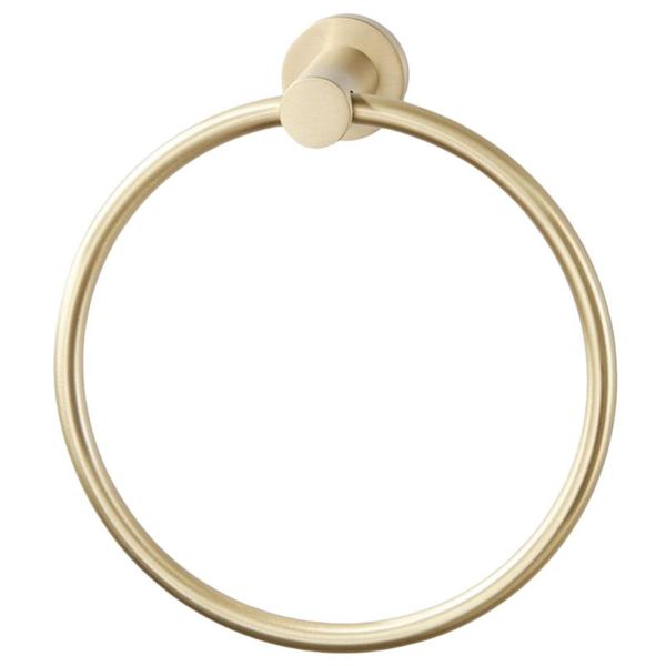 

robe hooks stainless steel towel hook hanging bathroom ring creative (golden)