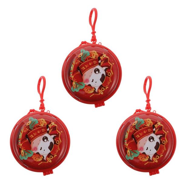 

storage bags 3 pcs year change purse adorable festival coin gift pouch