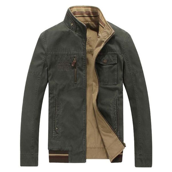 

men's jackets military double-wear jacket men brand autumn winter cotton mens and coats outwear casual windbreaker male m-3xl, Black;brown