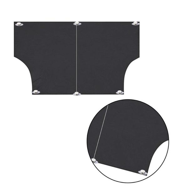 

winter snow magnetic windshield cover car anti-e half front glass block 215/155/135cm with 2 rearvie sunshade