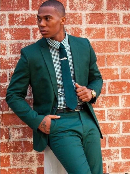 

men's suits & blazers handsome green toast dress business dinner coat trousers sets customize groom tuxedos (jacket+pants+tie) k:191, White;black