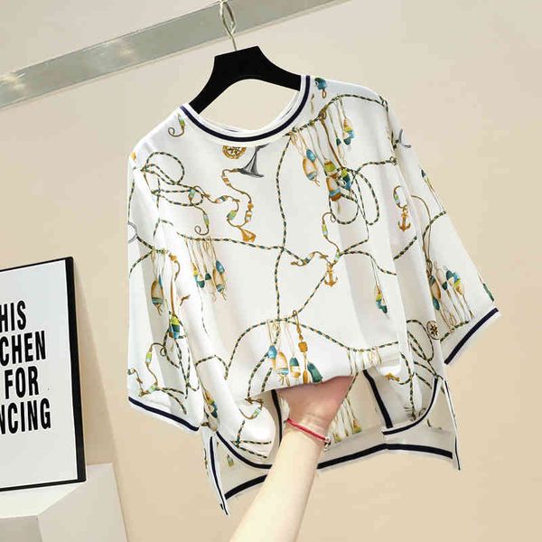 

suits pullover women chiffon blouses spring summer vintage round neck half sleeve shirt ladies blouse blusas, White;black