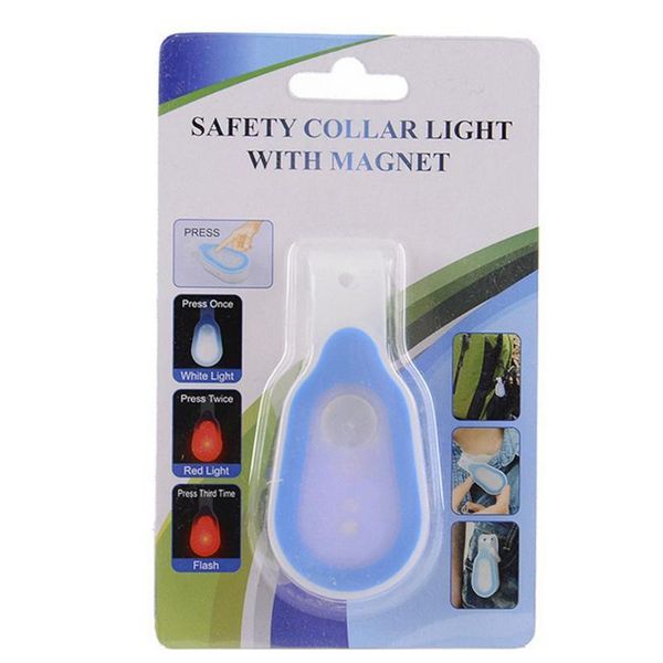 

bike lights light outdoor sport bicycle clip-on clothes led lamp magnet running walking cycling night safety