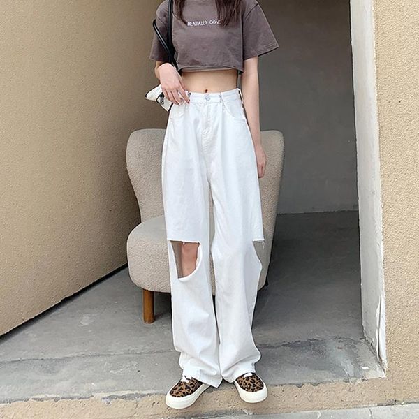 

women's jeans korean clothing wide leg pant clothes vendors for women punk large size home pants summer baggy 90s aesthetic cargo, Blue
