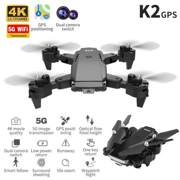 

mini drone 4k profesional 5g wifi ddvanced folding uav hd dual camera rc plane optical flow positioning quadcopter toys drones