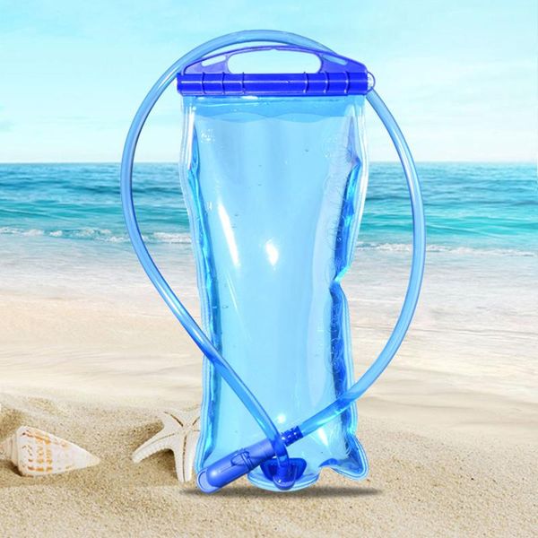 

outdoor bags 1-3l large capacity peva water bag hydration backpack portable folded no odor drinking package