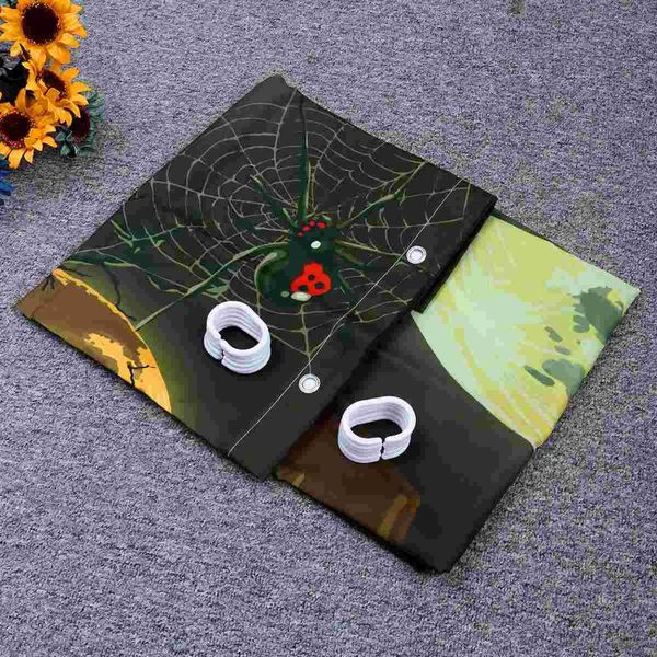 

shower curtains themed printed polyester waterproof bath curtain for decoration