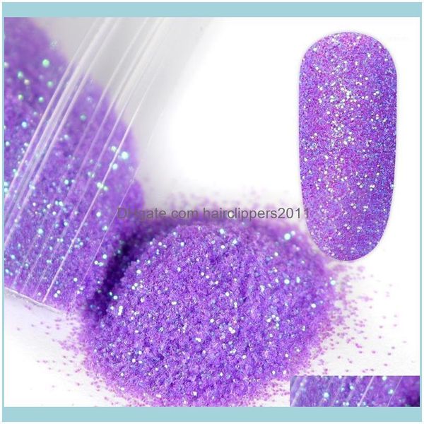 

salon health & beauty10g/bag shiny nail aessories glitter powder for art decorations candy sugar color manicure tips pigment dust1 drop deli, Silver;gold