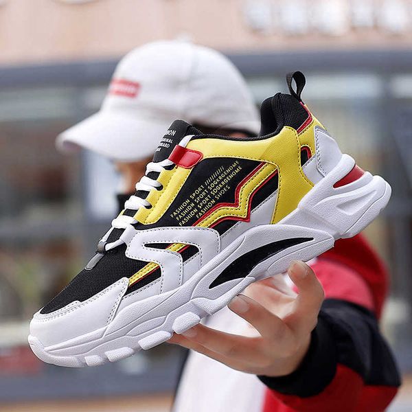 

men's sho spring korean version leisure mh breathable couple dad sports men's youth student running