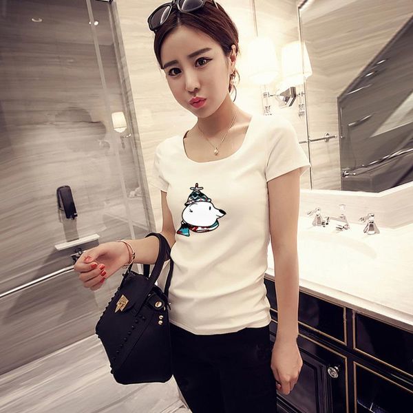 

women's t-shirt 2021 t shirt women cotton female tshirt beige, White