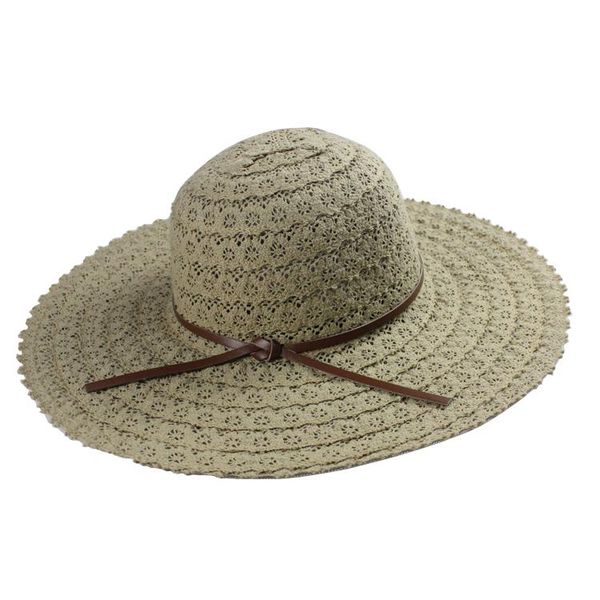 

wide brim hats wholesale sun sombrero beach women straw boater lace hat, Blue;gray