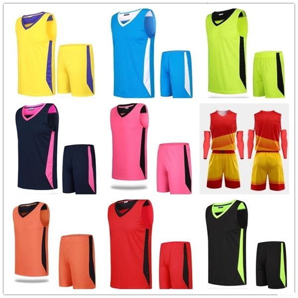 

customize any name any number man women girl youth kids boys basketball jerseys sport shirts as the pictures you offer zz0300, Black;red