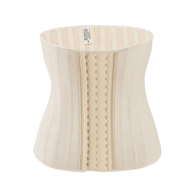 

entrenador de cintura para mujer e llegÃ³ a la mÃ¡quina formadora corsÃ© busto lÃ¡tex negro hueso acero 25 women's shapers, Black;white