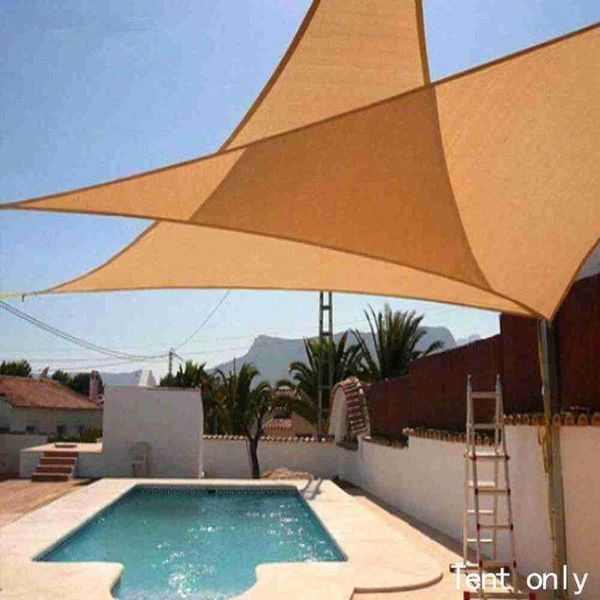 

shade 1pc waterproof sun sail triangle sunshade for garden patio outdoor awings canopy pool awning camping shelter tent
