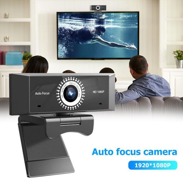 

webcams usb 2.0 2mp 1080p hd webcam auto focus af drive-computer web camera built-in mic for video conference online live dropship