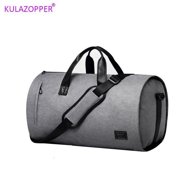 

duffel bags brand multifunction large capacity men travel bag waterproof duffle for trip suit storage hand luggage with shoe pouch