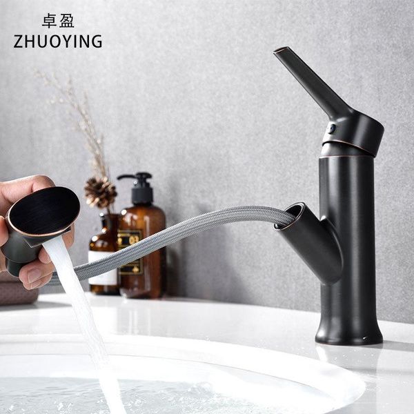 

and cold pull faucet kitchen sink bathroom vanity universal household faucets