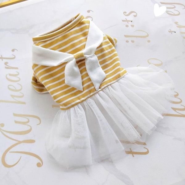 

dog apparel 2021 dress small dogs dresses summer chihuahua pet clothing for costume princess cat york teddy pug