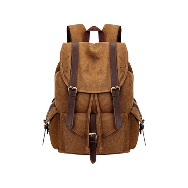 

backpack retro men fashion leisure travel big computer back bags for 14' lapschool backpacks large capacity