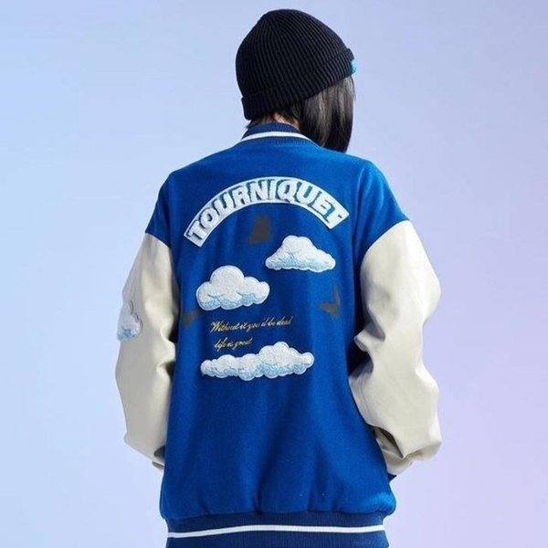 

2021 summer new womens coats and jackets high street hip hop baseball uniforms street casual coat loose stitching jacket, Black;brown