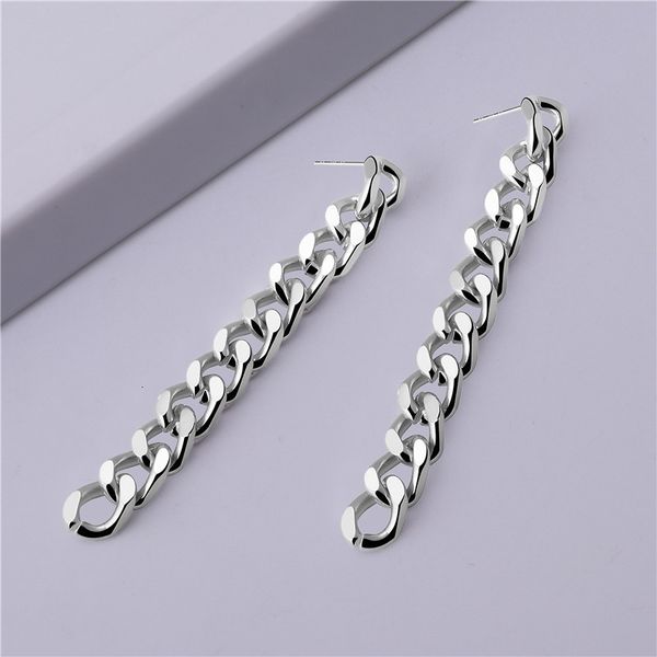 

selling fashion alloy chain earrings personality trend geometric for women, Golden