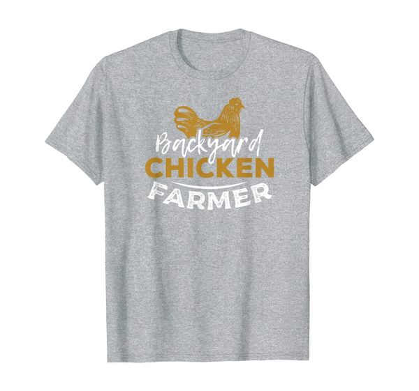 

backyard chicken farmer t shirt, White;black