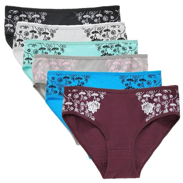 

women's panties big yards 3xl plus size 4xl cotton underwear mid-waist lingerie knickers lady mummy pants large briefs, Black;pink