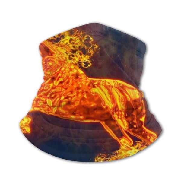 

scarves kids horse flame neck gaiter bandanas rave face coverings for children summer cover headband scarf, Blue;gray