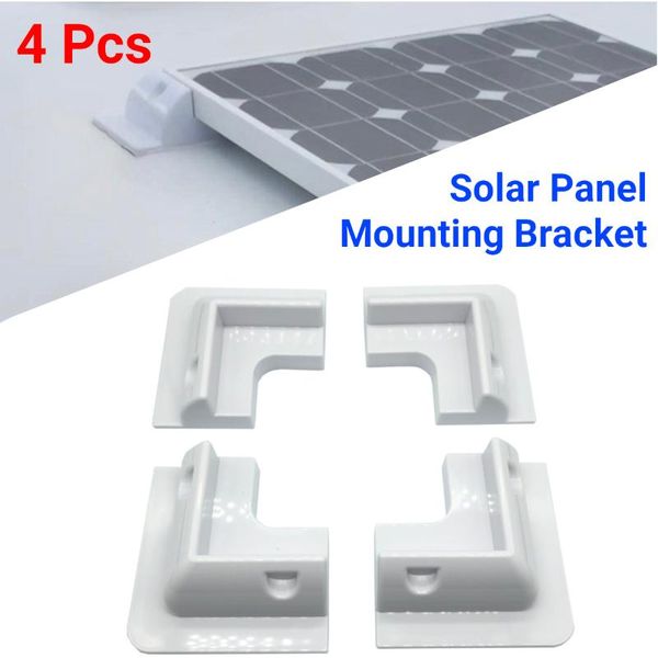 

rv roof solar panel mounting fixing bracket kit abs supporting holder for caravans camper boat yacht motorhome atv parts