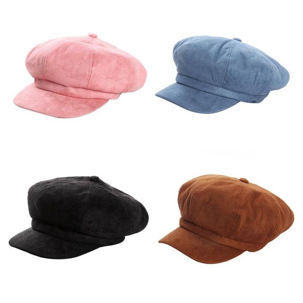 

caps & hats baby hat for boy spring winter toddler baseball soft beret girls boys kids cap accessories 4 colors, Yellow