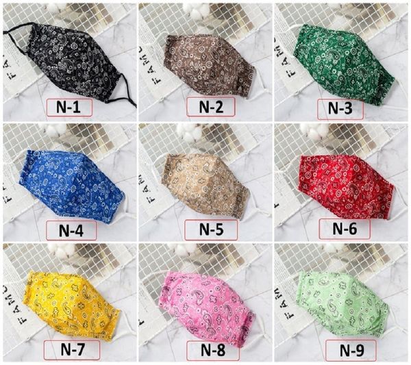 

fashion selling floral print mask with nose bar 3d digital printed cotton