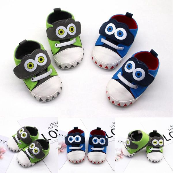 

first walkers canvas sports sneakers born baby boys girls shoes cartoon infant toddler soft sole anti-slip