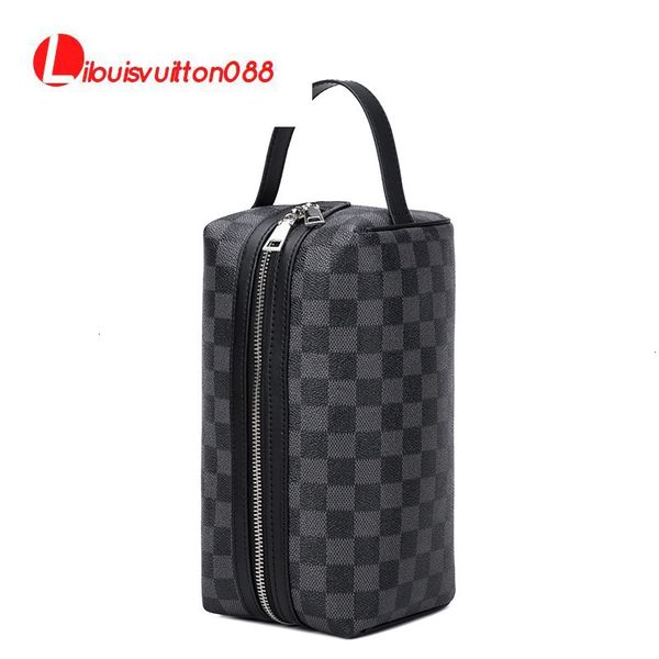 

designer handbags ladies cosmetic bag large capacity portable simple storage men's and women's cylinder hand