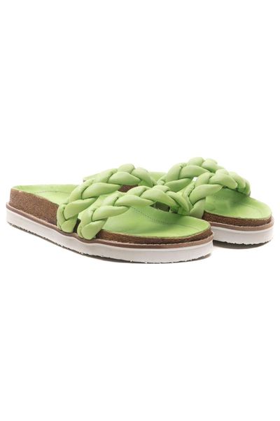 

slippers leather, Black